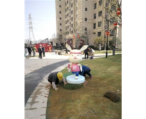 阜陽雕塑廠家的材料都是什么？